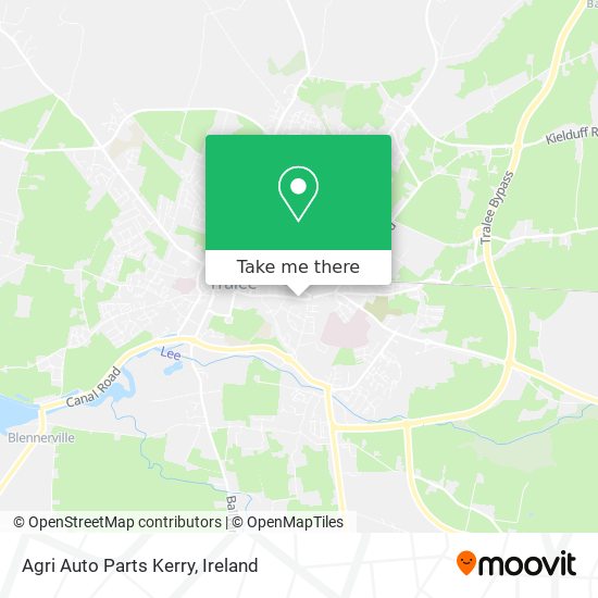 Agri Auto Parts Kerry map