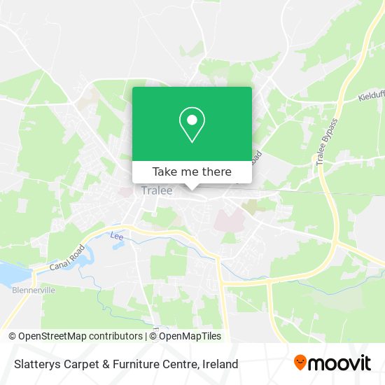 Slatterys Carpet & Furniture Centre map