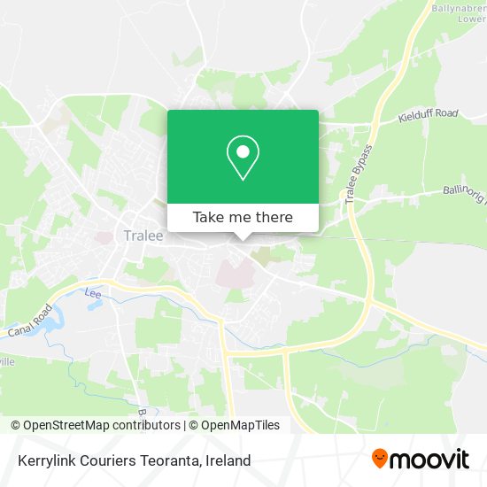 Kerrylink Couriers Teoranta map