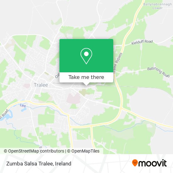 Zumba Salsa Tralee map