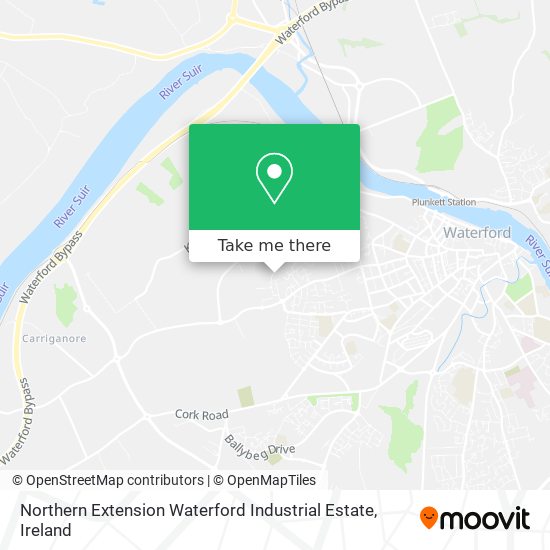 Northern Extension Waterford Industrial Estate plan