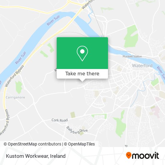 Kustom Workwear map