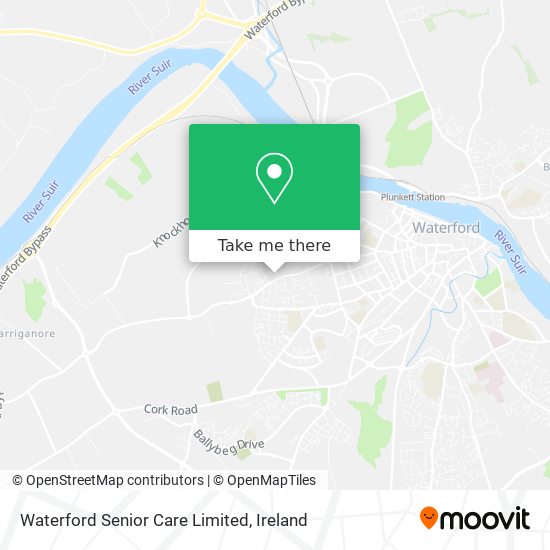 Waterford Senior Care Limited map