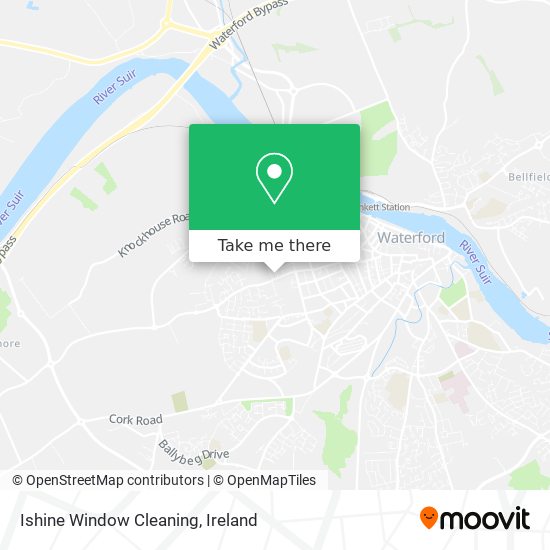 Ishine Window Cleaning map