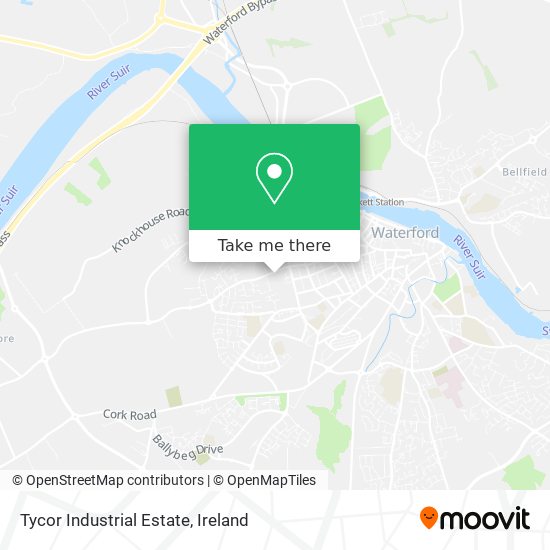 Tycor Industrial Estate map