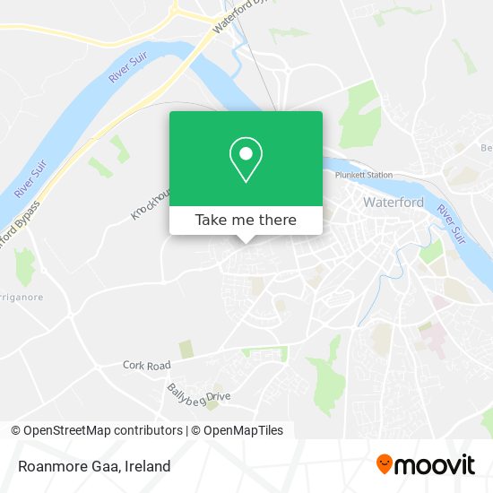 Roanmore Gaa map