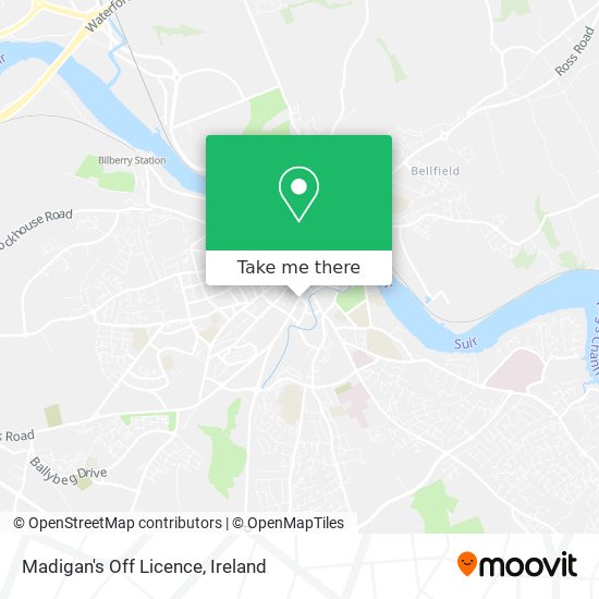 Madigan's Off Licence map