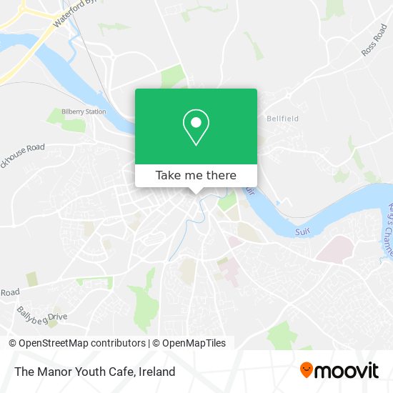 The Manor Youth Cafe map