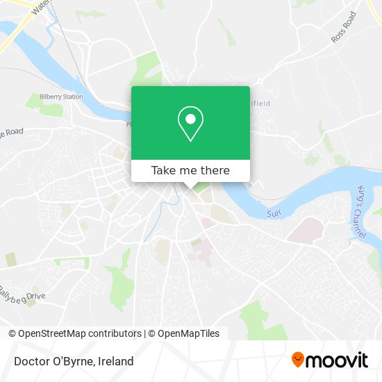 Doctor O'Byrne map