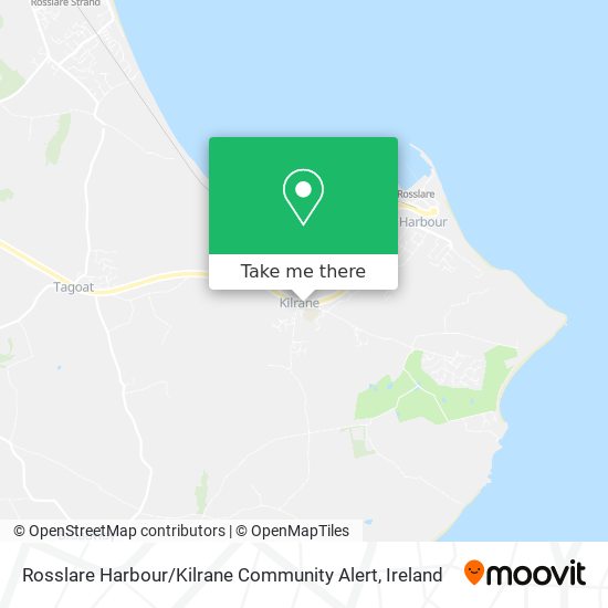 Rosslare Harbour / Kilrane Community Alert map