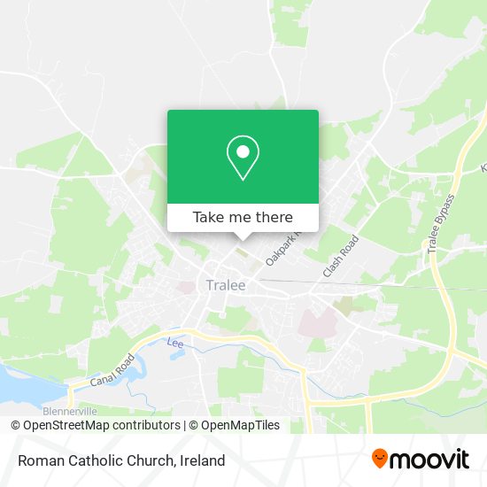 Roman Catholic Church map