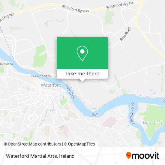 Waterford Martial Arts map