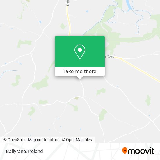 Ballyrane map