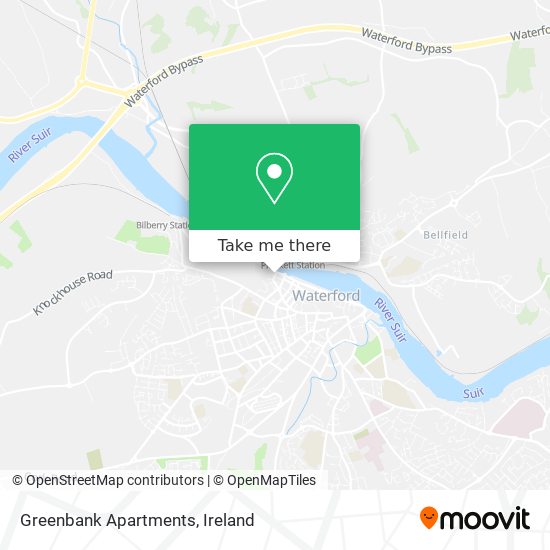 Greenbank Apartments map