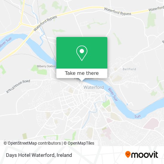 Days Hotel Waterford plan