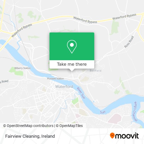 Fairview Cleaning map