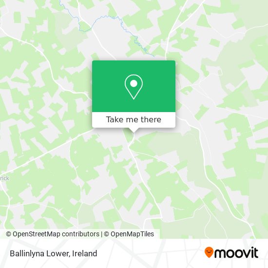 Ballinlyna Lower map
