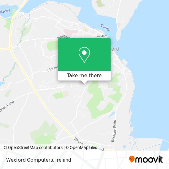 Wexford Computers map