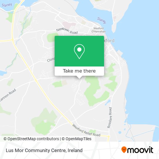 Lus Mor Community Centre map