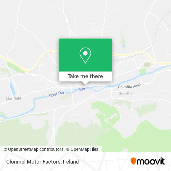 Clonmel Motor Factors plan