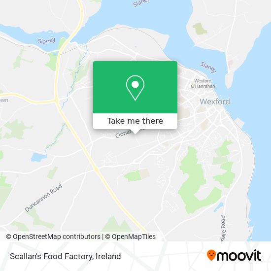 Scallan's Food Factory map