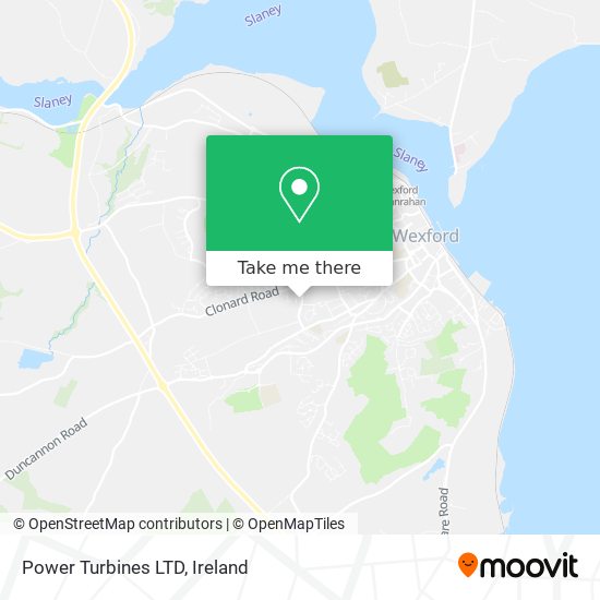 Power Turbines LTD map