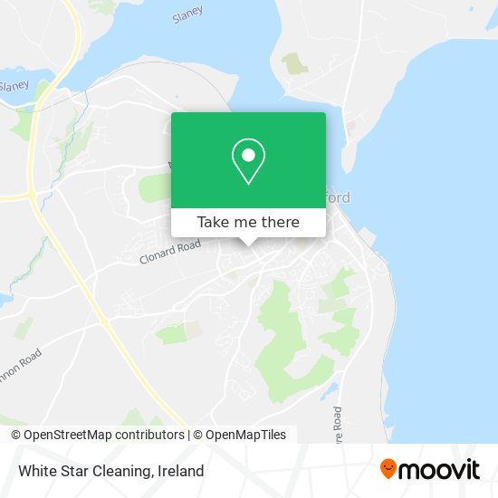 White Star Cleaning map
