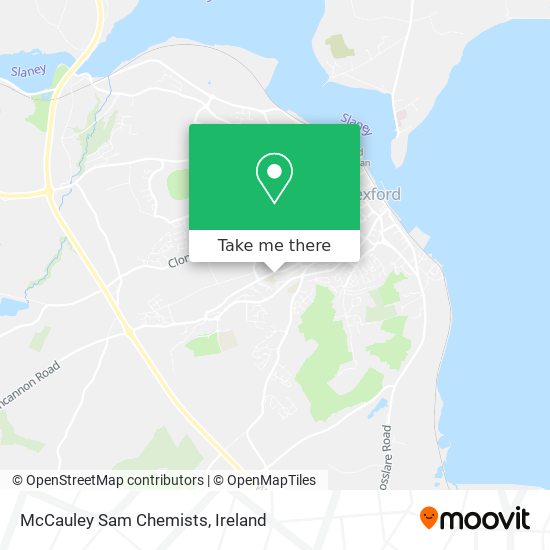McCauley Sam Chemists map