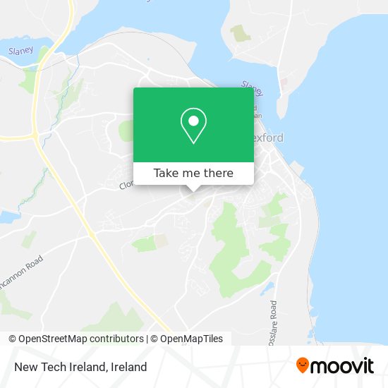 New Tech Ireland map