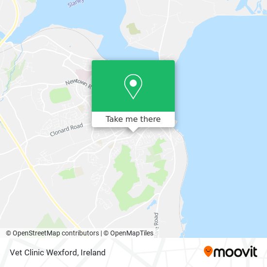 Vet Clinic Wexford map