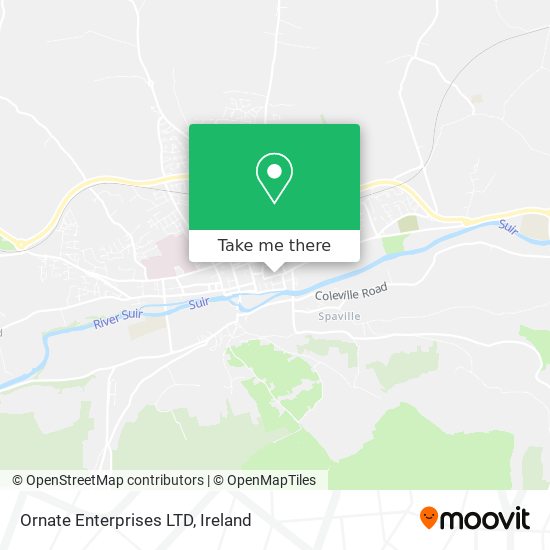 Ornate Enterprises LTD map