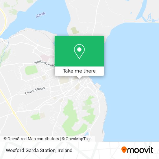 Wexford Garda Station map