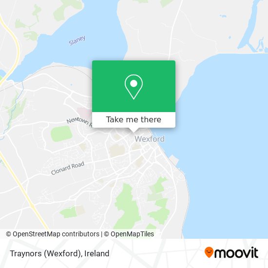 Traynors (Wexford) map