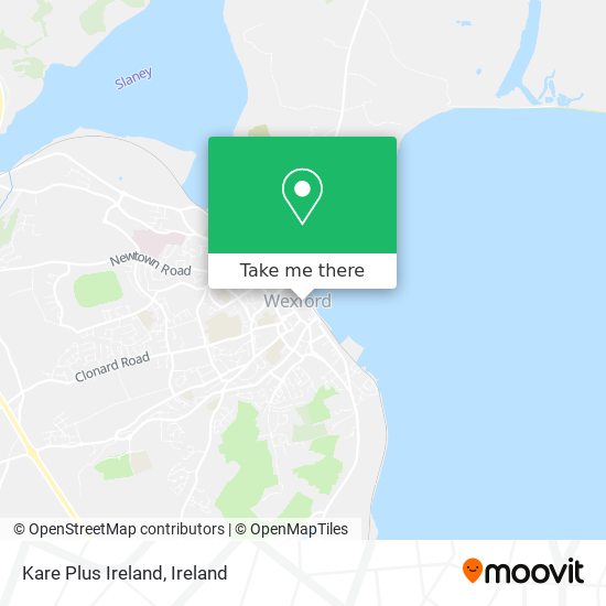 Kare Plus Ireland map