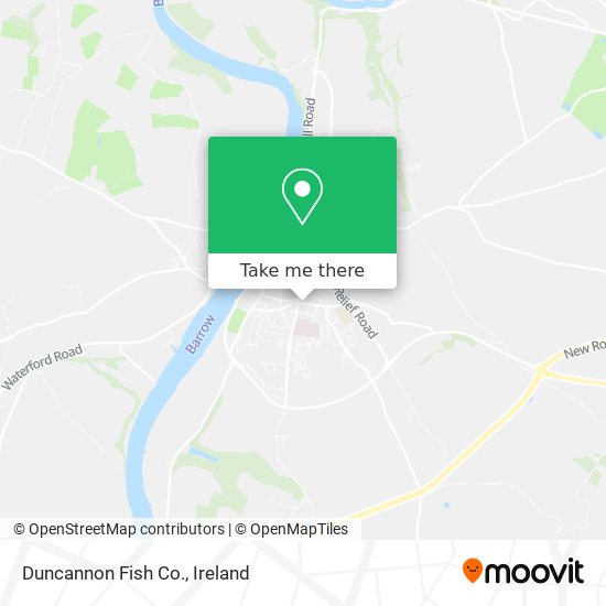 Duncannon Fish Co. map
