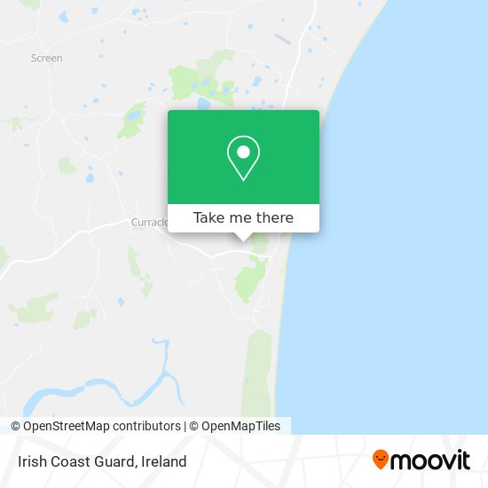 Irish Coast Guard map