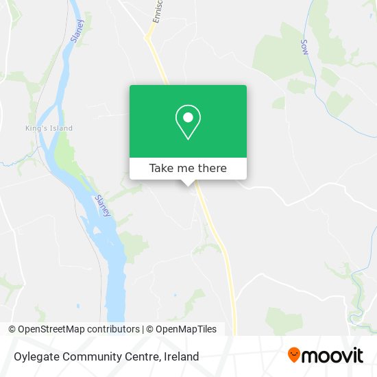 Oylegate Community Centre map