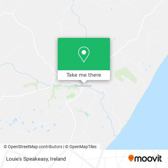 Louie's Speakeasy map