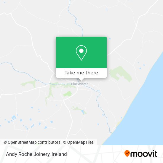 Andy Roche Joinery map