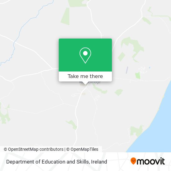 Department of Education and Skills map