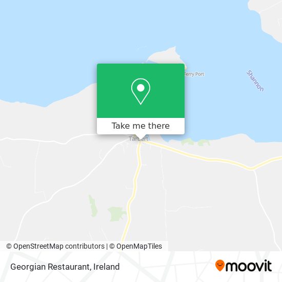 Georgian Restaurant plan