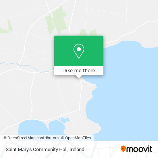 Saint Mary's Community Hall map