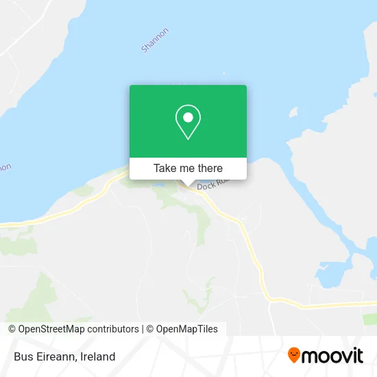 Bus Eireann map