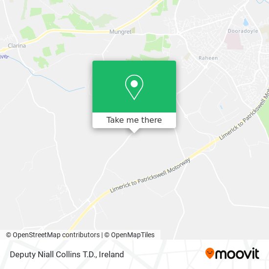 Deputy Niall Collins T.D. map