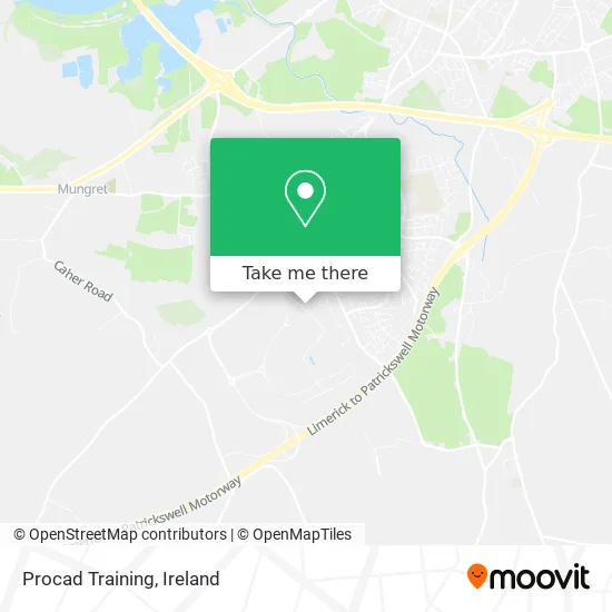 Procad Training map