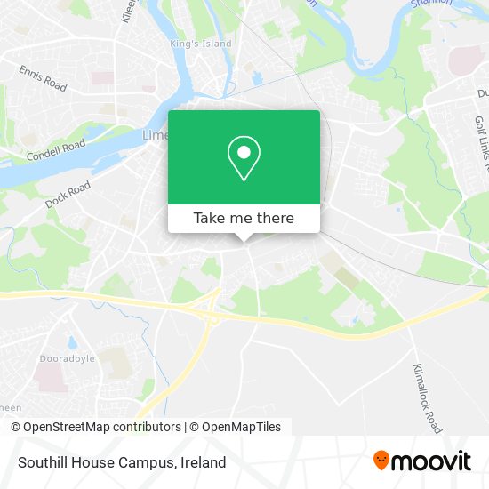 Southill House Campus map