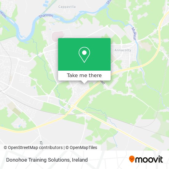 Donohoe Training Solutions map