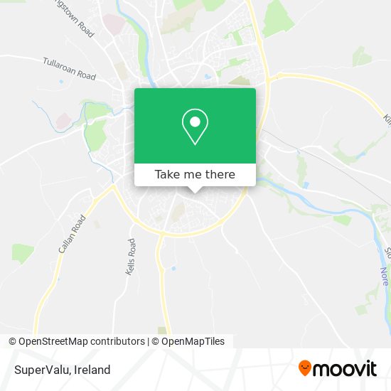 SuperValu map