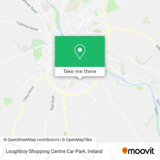 Loughboy Shopping Centre Car Park map