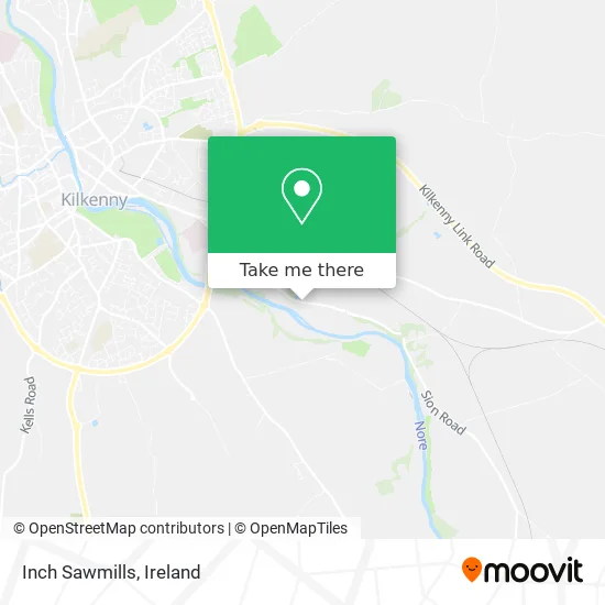 Inch Sawmills map